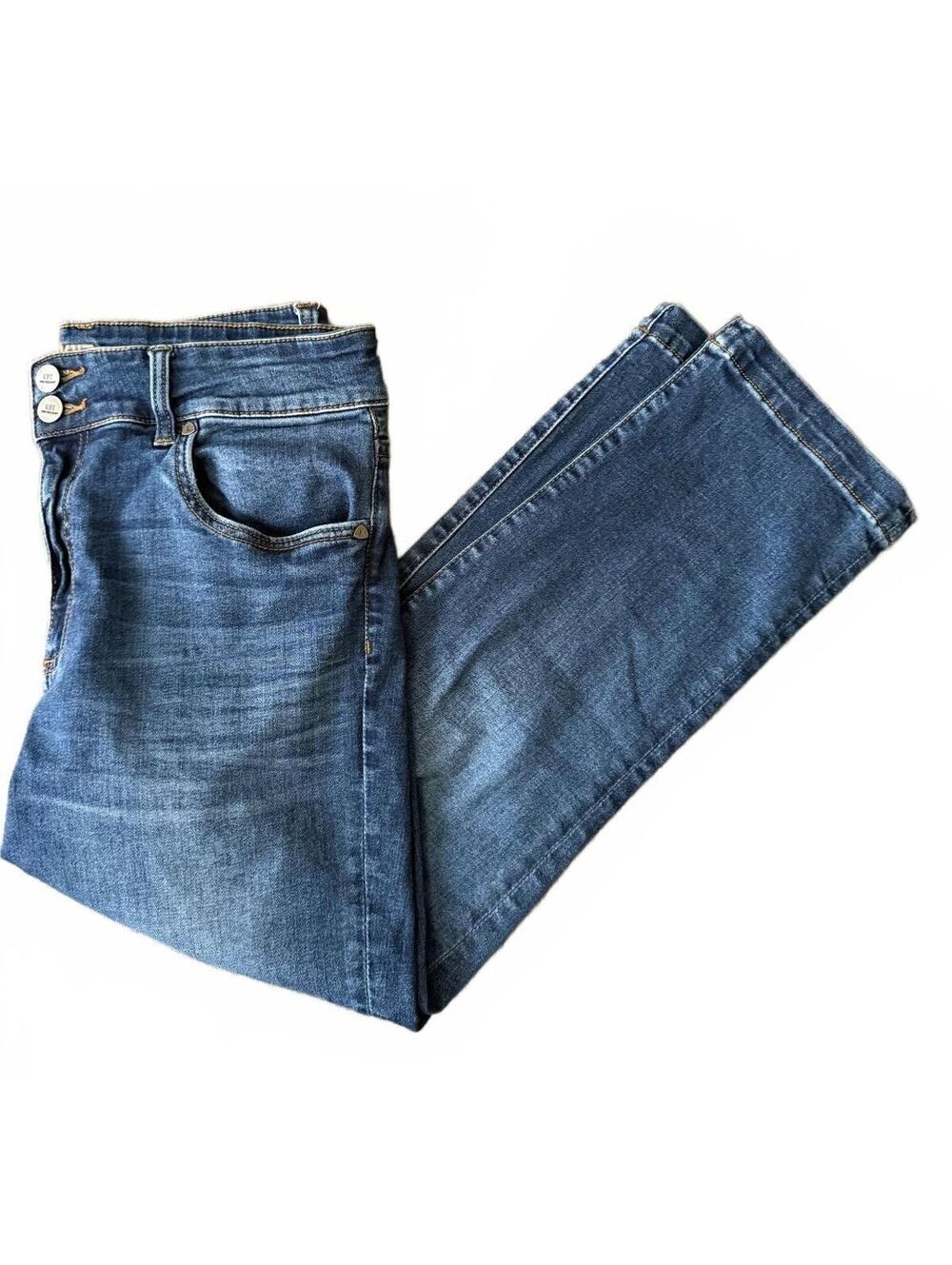 Kut from the Kloth Women's Denim Jeans Size 10 Cropped Streetwear High Rise City